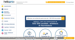 Desktop Screenshot of hellopro.fr